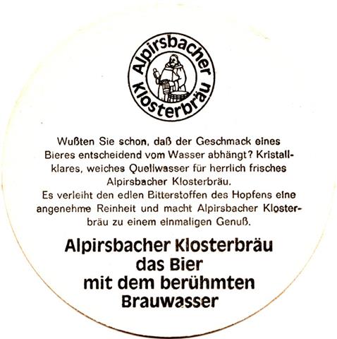 alpirsbach fds-bw alpirs rund 3b (215-wuten sie schon-schwarz)
